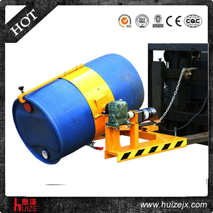 叉車專用倒桶機(jī)具（塑鐵桶，電翻轉(zhuǎn)）