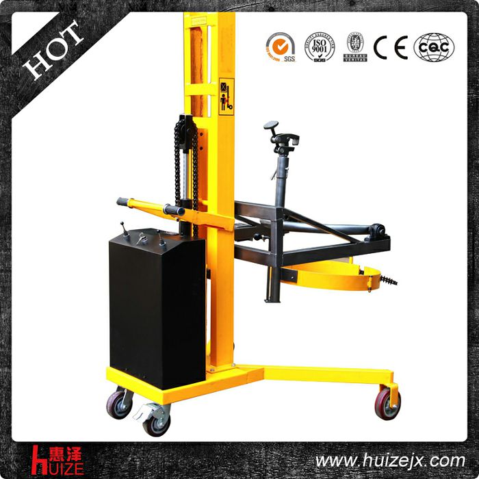 半電動油桶車（直角腿，夾鐵桶翻轉(zhuǎn)）2
